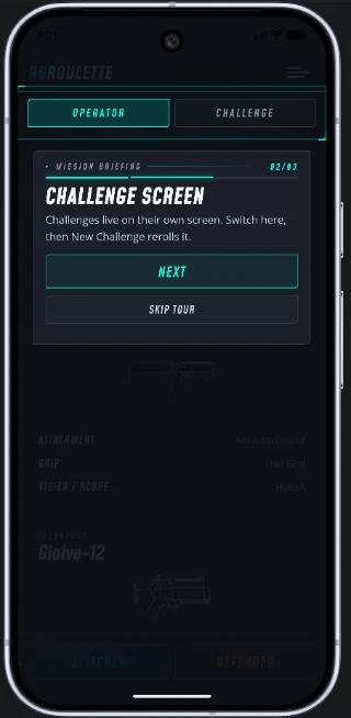 R6 Roulette screenshot